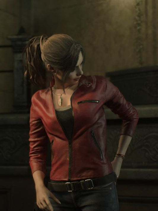 Claire Redfield Resident Evil: Death Island Red Jacket