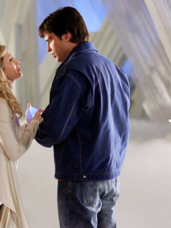 Clark Kent Smallville Blue Cotton Jacket