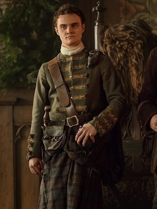 Colum MacKenzie Outlander: Blood of My Blood S01 Green Jacket