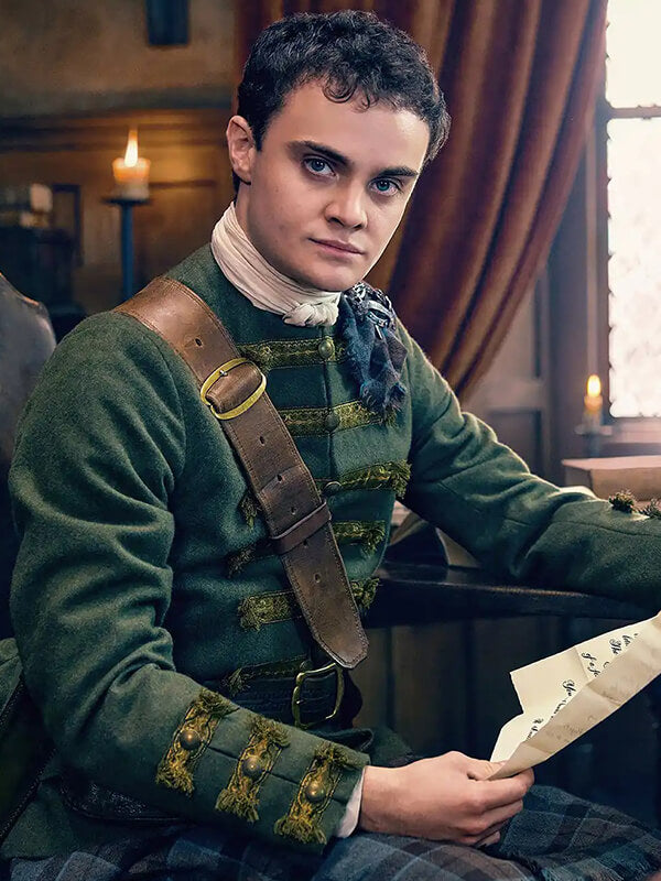 Colum MacKenzie Outlander: Blood of My Blood S01 Green Jacket