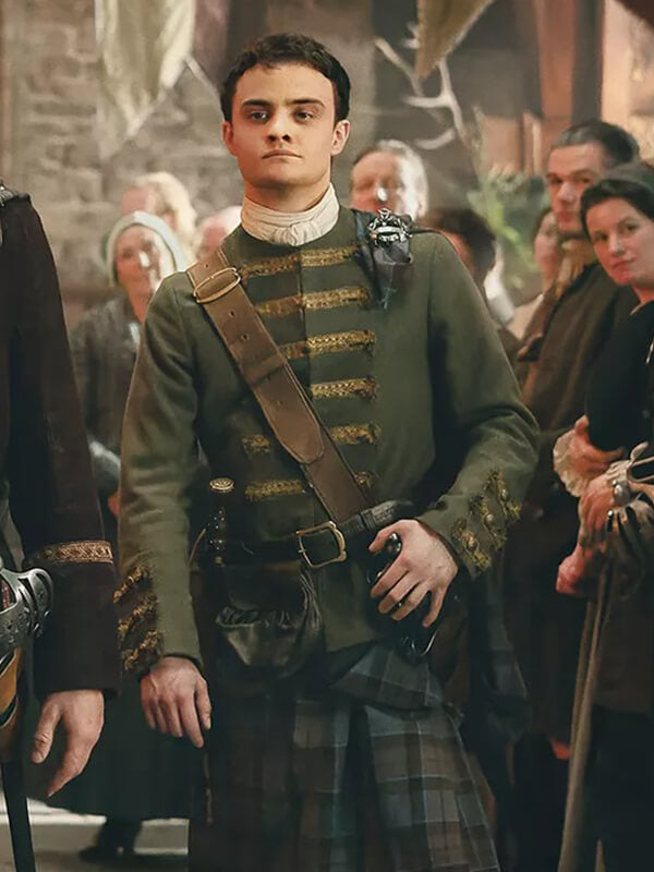 Colum MacKenzie Outlander: Blood of My Blood S01 Green Jacket