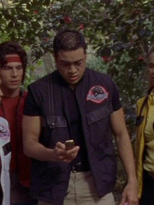 Danny Delgado Power Rangers Wild Force Black Vest