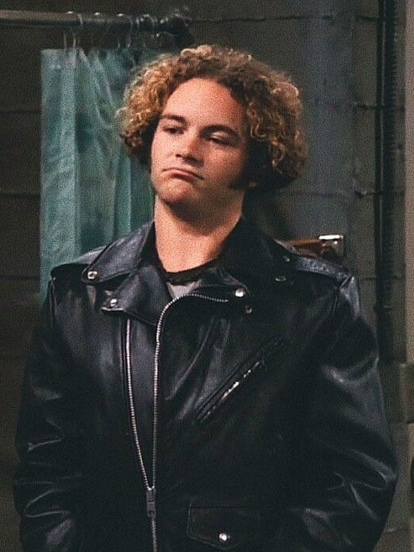 Danny Masterson That '70s Show Black Leather Jacket