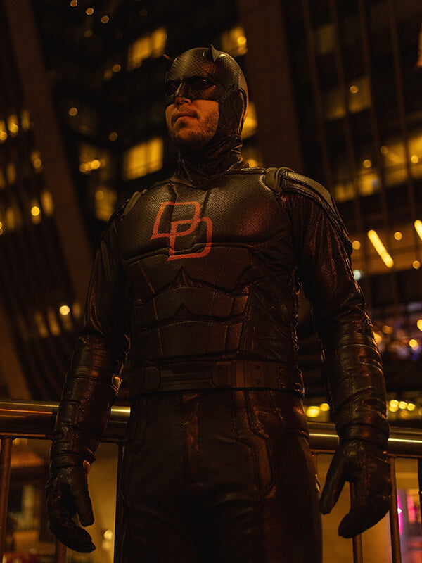 Daredevil Born Again S02 Matt Murdock Black Leather Jacket