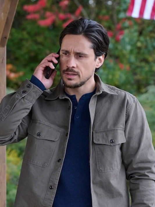 Dave Memory Of A Killer 2026 Peter Gadiot Cotton Jacket