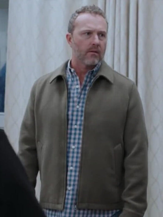 Devon Gummersall The Pitt 2025 Larry Edwards Wool Jacket