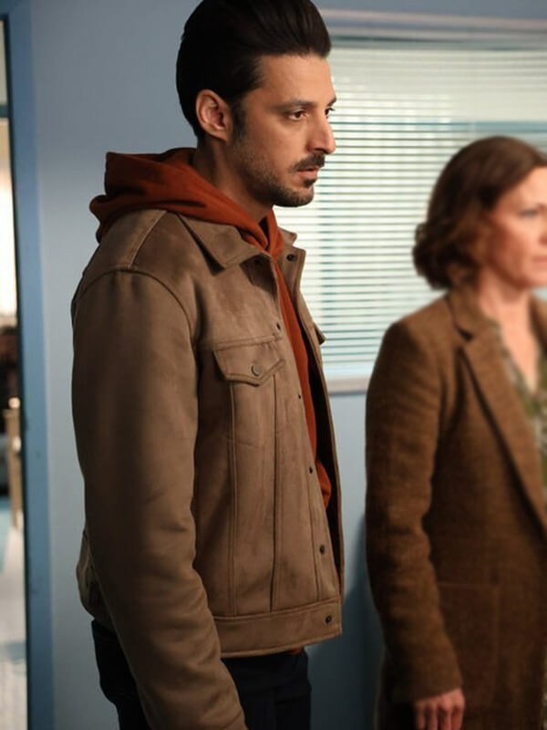 Dhan Rana Found S02 Karan Oberoi Suede Jacket