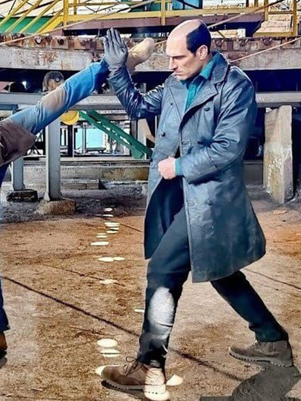 Diablo 2025 Marko Zaror Black Leather Coat