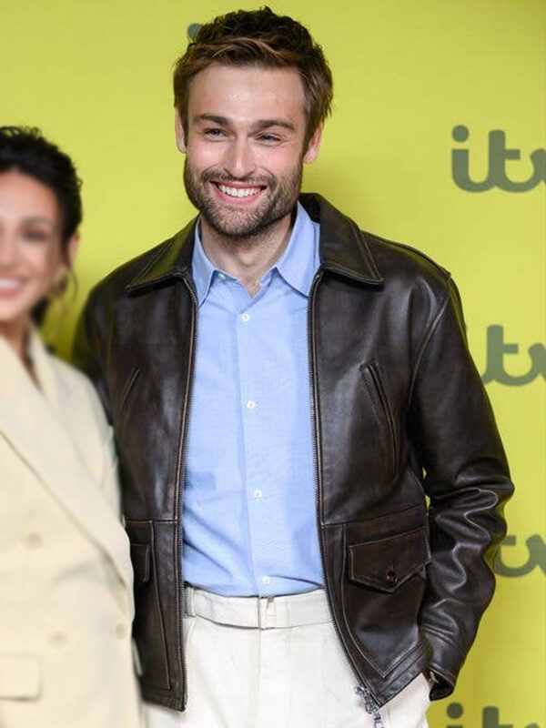 Douglas Booth The Blame 2026 Leather Jacket