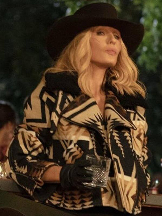 Dutton Ranch S01 Beth Dutton Wool Jacket