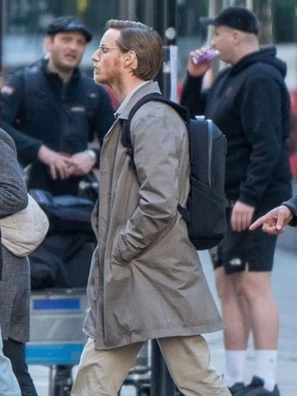 Eddie Redmayne Panic Carefully 2026 Cotton Coat