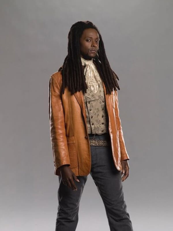 Edi Gathegi Twilight Laurent Orange Leather Jacket