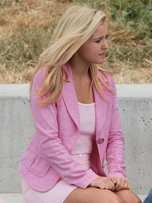 Elle Woods Elle 2026 Pink Cotton Jacket