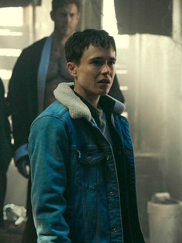 Elliot Page The Umbrella Academy S04 Denim Jacket