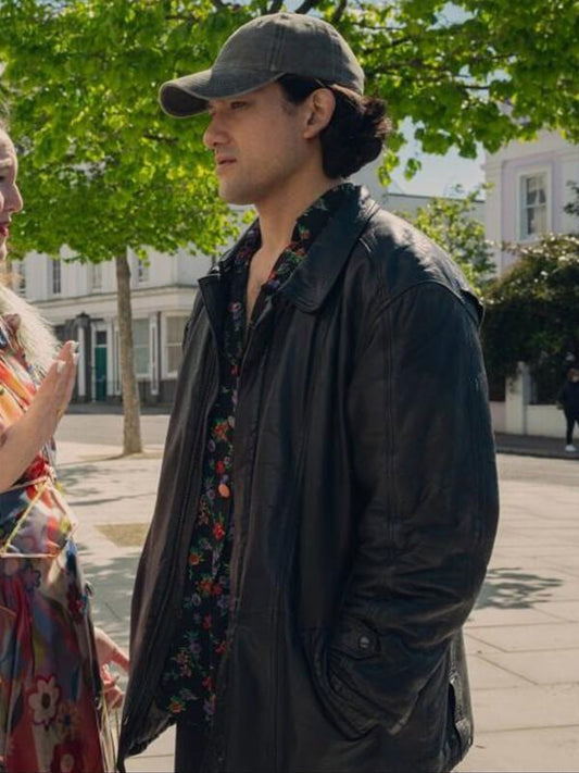 Felix Remen Too Much Will Sharpe Black Leather Jacket