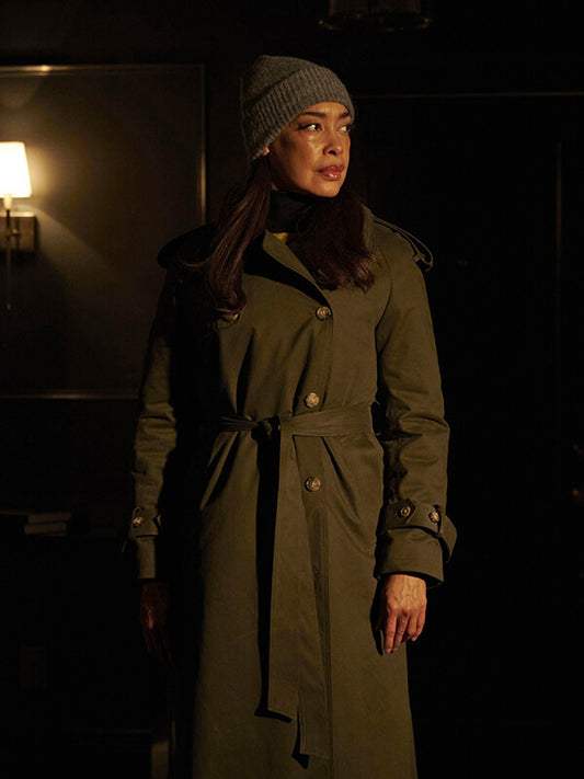 Gina Torres Memory Of A Killer S01 Trench Coat