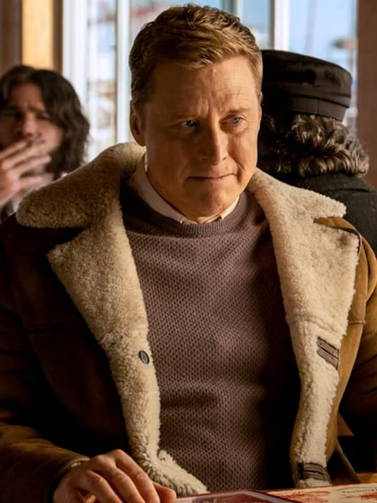 Harry Vanderspeigle Resident Alien S04 Shearling Jacket