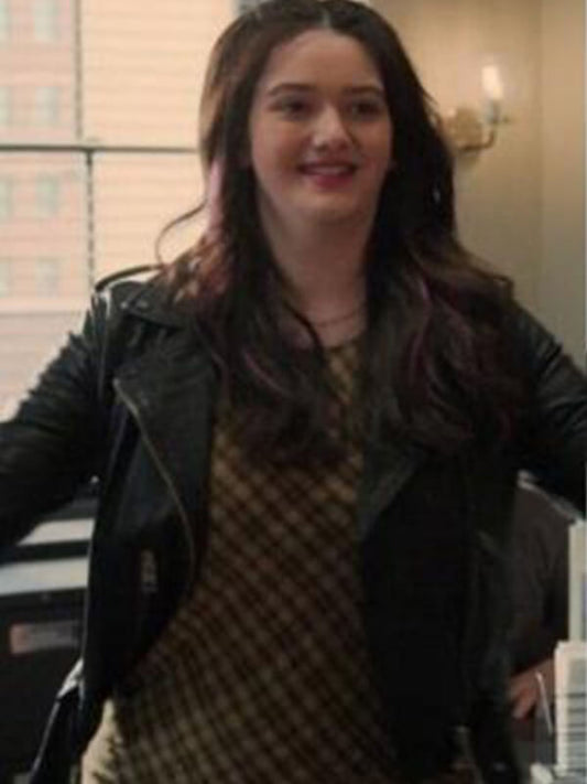 Hayley Haller The Lincoln Lawyer S04 Biker Leather Jacket