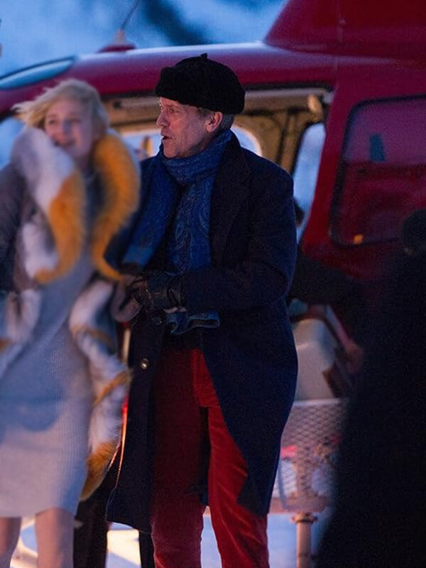 Hugh Laurie The Night Manager Wool Coat