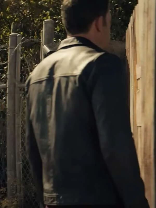 Hypnotic 2023 Ben Affleck Black Leather Jacket