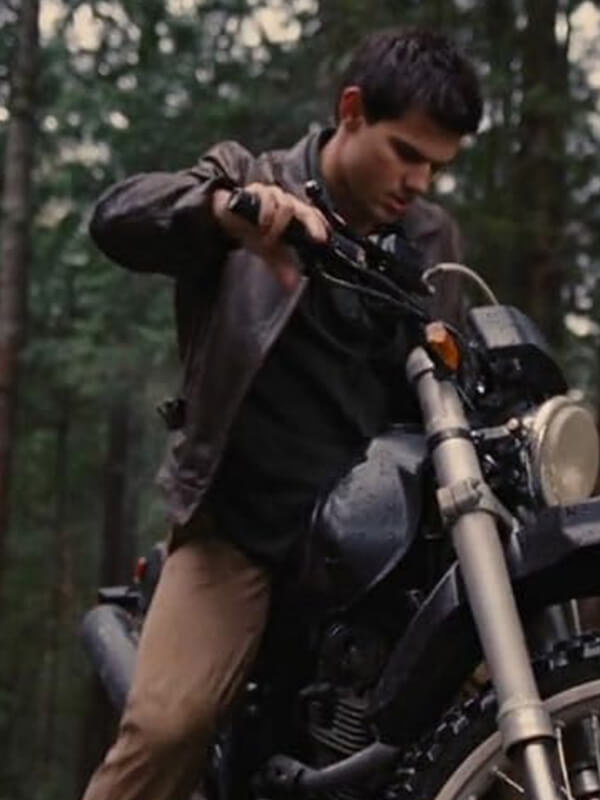Jacob Black The Twilight Saga Breaking Dawn Leather Jacket
