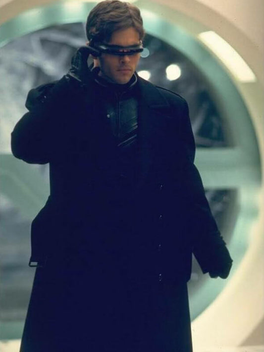 James Marsden Avengers: Doomsday 2026 Black Wool Coat