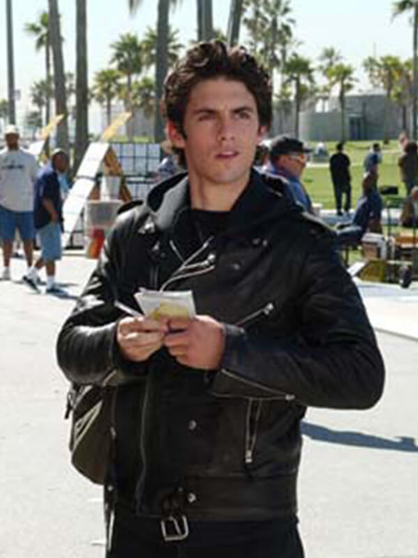 Jess Mariano Gilmore Girls Black Leather Jacket