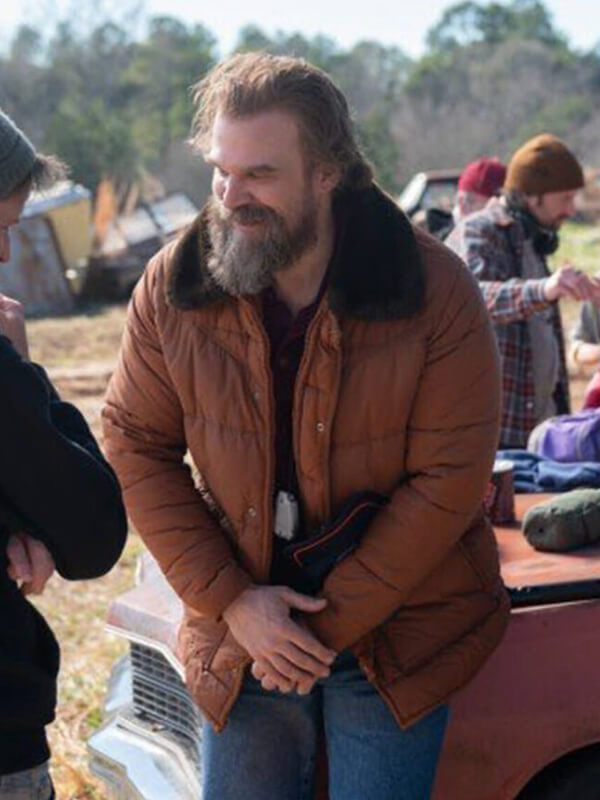 Jim Hopper Stranger Things S05 Puffer Jacket