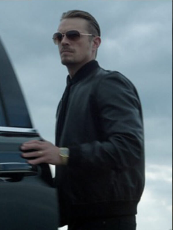 Joel Kinnaman The Informer Black Bomber Jacket