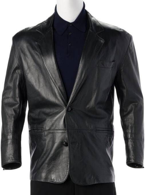 John Travolta Get Shorty Leather Vintage Coat
