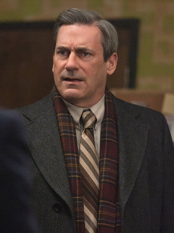Jon Hamm American Hostage 2026 Fred Heckman Wool Coat