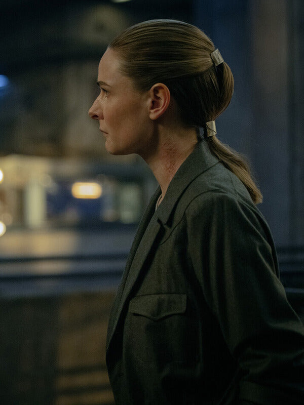 Juliette Nichols Silo S03 Gray Cotton Jacket