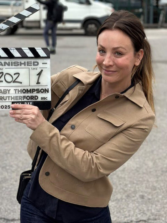 Kaley Cuoco Vanished 2026 Alice Monroe Wool Jacket