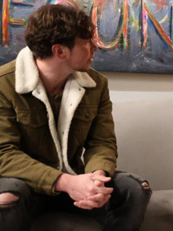 Kellen Boyle Found S02 Brown Shearling Jacket