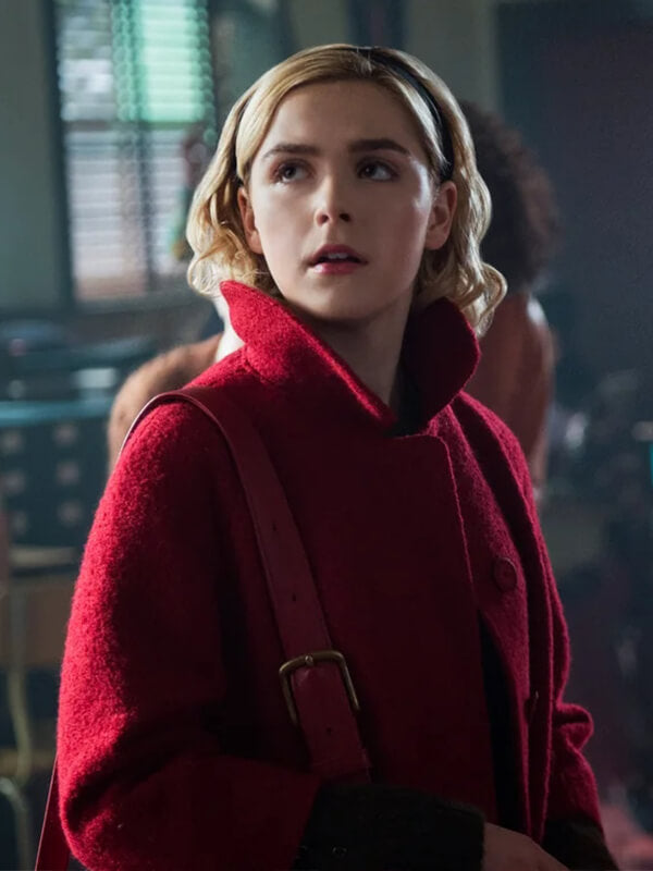 Kiernan Shipka Chilling Adventures of Sabrina Wool Coat