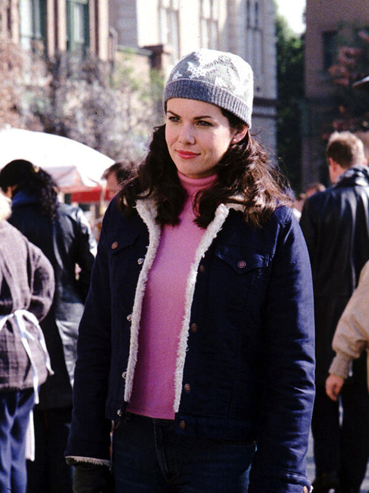Lauren Graham Gilmore Girls Blue Denim Jacket