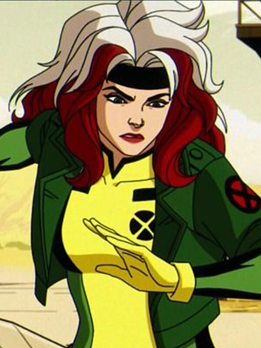 Lenore Zann X-Men '97 Rogue Leather Cosplay Jacket