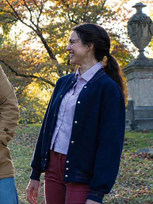 Love of Your Life 2026 Margaret Qualley Varsity Jacket