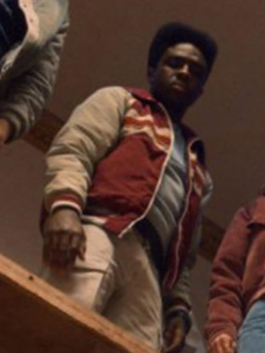 Lucas Sinclair Stranger Things S05 Bomber Jacket