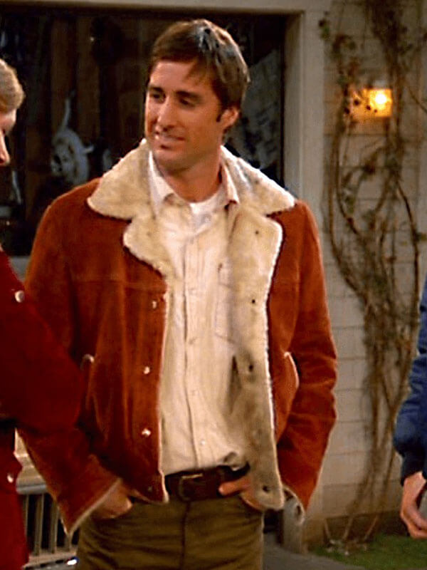 Luke Wilson That '70s Show Casey Kelso Shearling Jacket