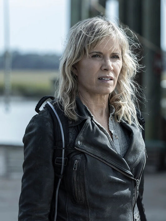 Madison Clark Fear the Walking Dead Black Leather Jacket