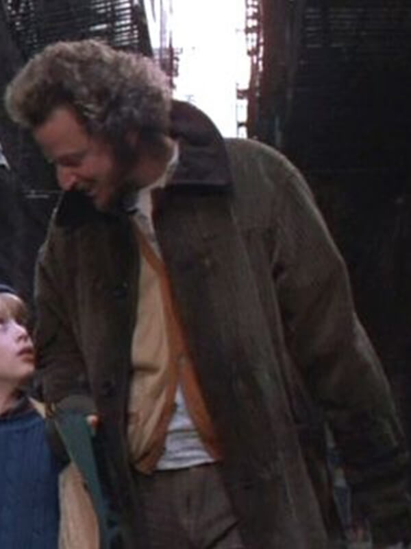 Marv Murchins Home Alone 2 Lost in New York Brown Coat