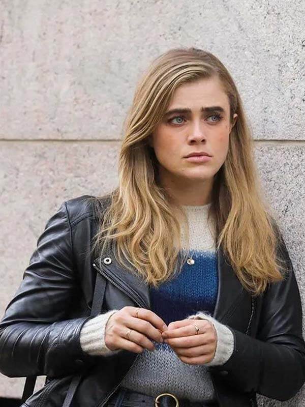 Melissa Roxburgh Manifest Black Leather Jacket