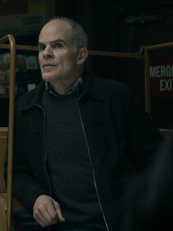 Michael Kelly Ghost War 2026 Black Cotton Jacket
