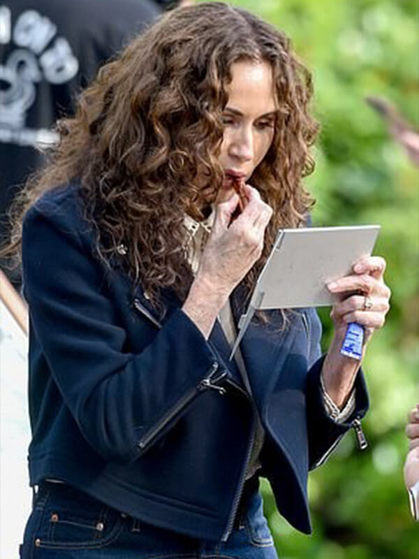 Minnie Driver Run Away S01 Wool Jacket