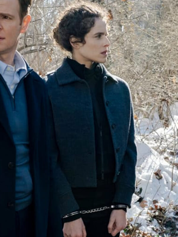 Mona Azar CIA 2026 Grey Wool Jacket