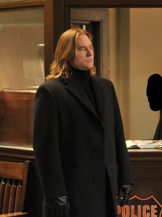 Mr. Nobody The Traveler Val Kilmer Black Wool Coat