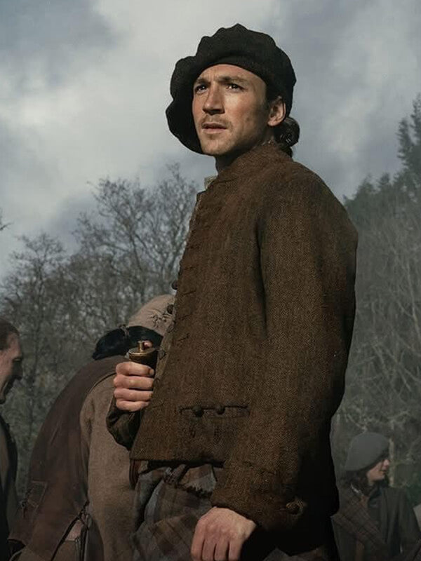 Murtagh Fraser Outlander: Blood of My Blood S01 Brown Jacket