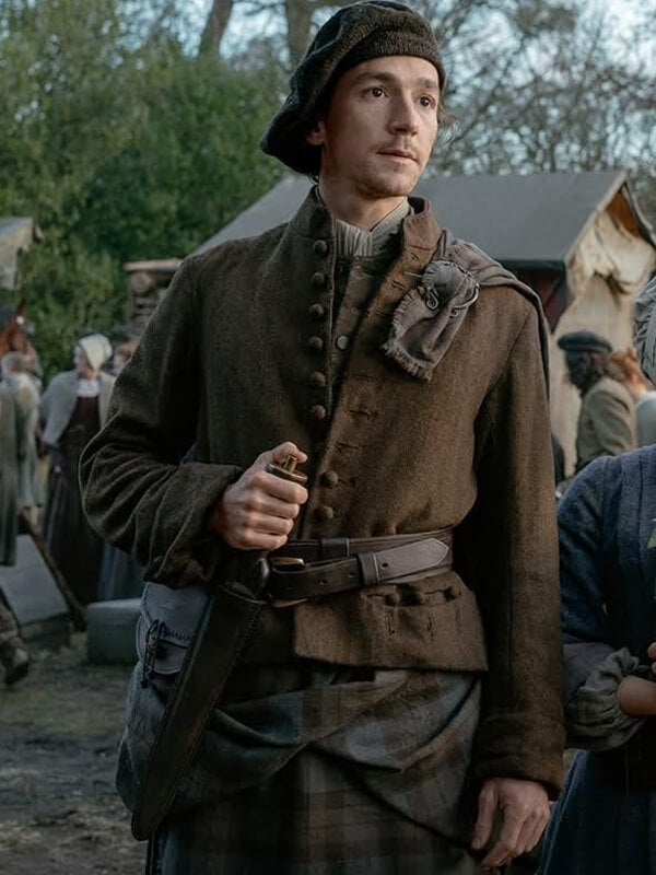 Murtagh Fraser Outlander: Blood of My Blood S01 Brown Jacket