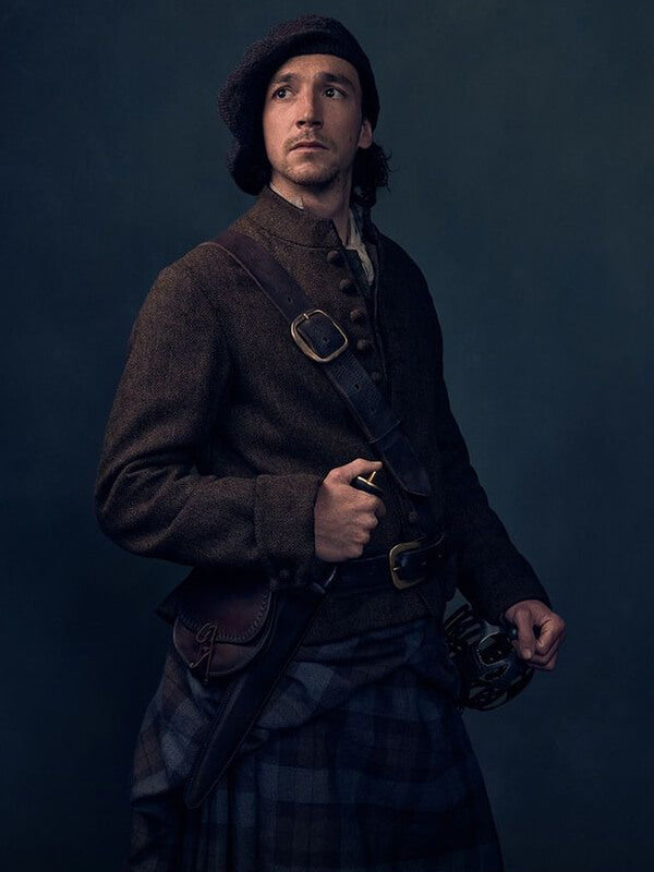 Murtagh Fraser Outlander: Blood of My Blood S01 Brown Jacket